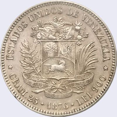 Pieza mv1v aa01  Reverso . Moneda de Venezuela. 1 ...