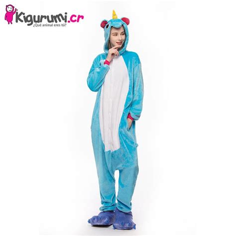 Pijama Unicornio Azul Pijamas de Animales para Adultos ...