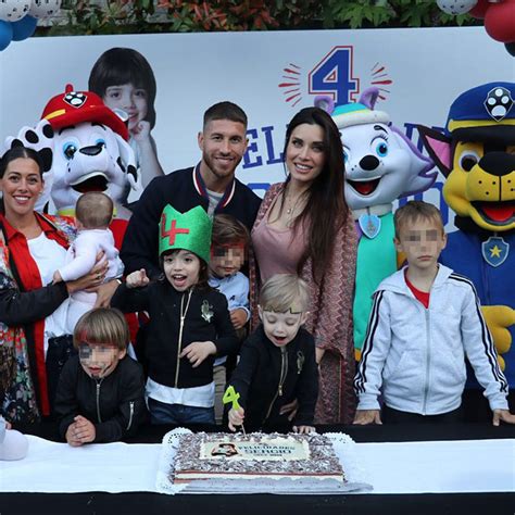 Pilar Rubio y Sergio Ramos celebran el cumpleaños de su ...