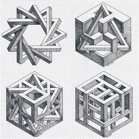 Pin by Katerina on escher | Geometric drawing, Geometry ...