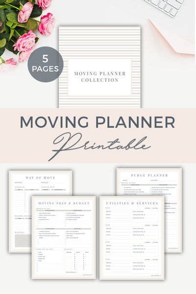 Pin by Meeka Monet on Personal Planner | Moving planner ...