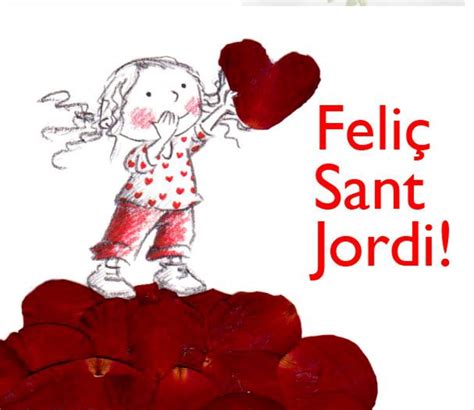 Pin de Gloria Mon en Frases | Feliç sant jordi, Jordi, Ilustraciones