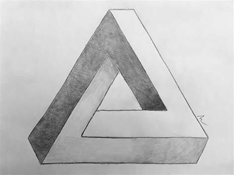 Pin de LUIS FERNANDO en My Art | Triangulo imposible, Cómo ...