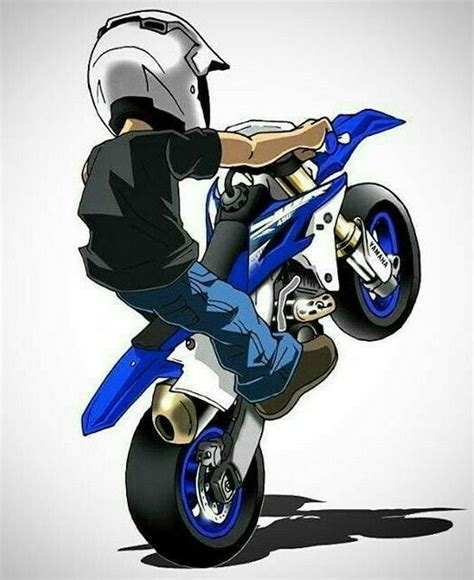 Pin de Omar chaparro en Dragon ball z | Dibujos de motocross, Motos ...