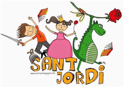 Pin de Pilar Cañadas en Sant Jordi | Diada sant jordi, Jordi, Feliç ...