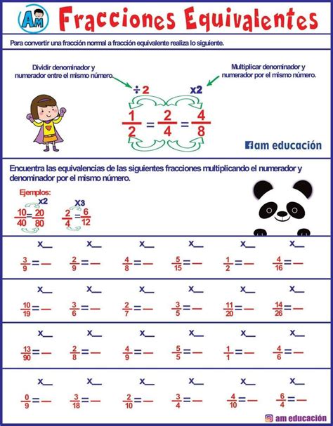 Pin de Rosa Amada en Matematicas | Matematicas fracciones ...