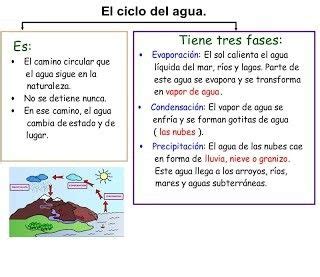 Pin de Rosana C en CIENCIAS NATURALES | Ciclo del agua ...
