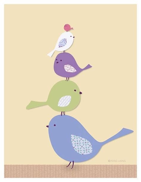 Pin de Sveta Kholodova en Птицы | Dibujos de pájaro, Pájaros de tela ...