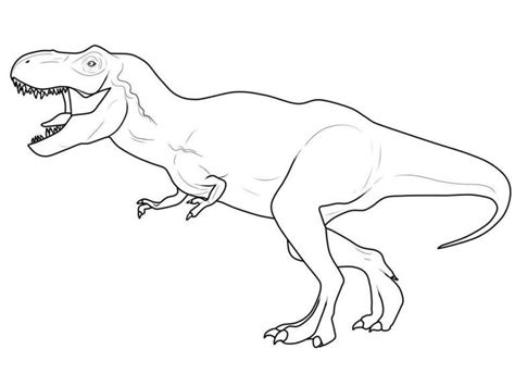 Pin en Dibujo de dinosaurio