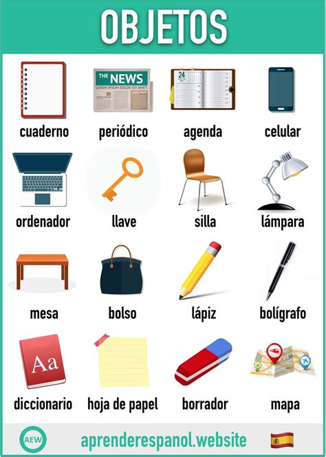 Pin en Vocabulario de español