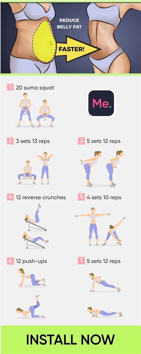 Pin on belly fat workouts