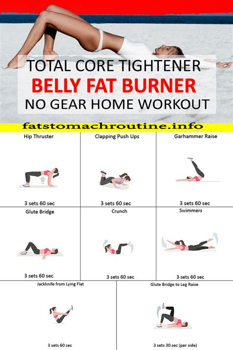 Pin on Flat Stomach Routine
