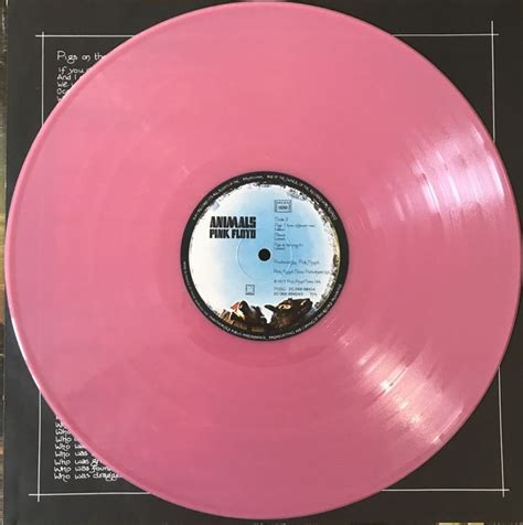Pink Floyd   Animals   Color Pink Vinyl   LP album   1977 ...