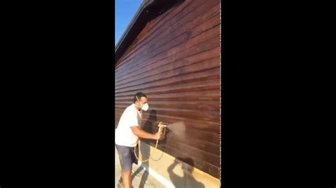 Pintar casa de madera   YouTube