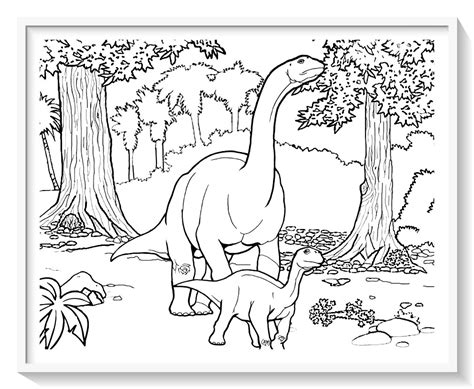 pintar dinosaurios gratis – Dibujo imágenes