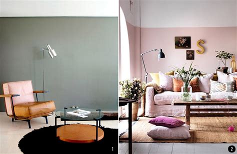 Pintar el salón en dos colores: ideas | Conkansei