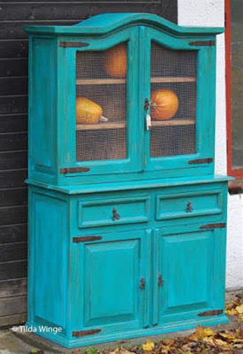 Pintar muebles de Azul Turquesa   **El Taller de lo Antiguo