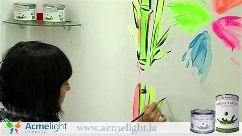 Pintura Acmelight para paredes   YouTube