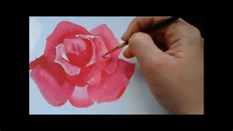 Pintura acrilica: Como pintar uma rosa ::Acrylic Painting ...