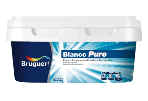 Pintura blanca para interior BRUGUER BLANCO PURO MATE Ref ...