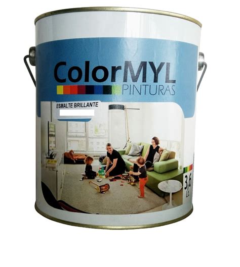 Pintura Esmalte Brillante Colormyl 3.6 Lt. Gris Acorazado   $ 1.336,00 ...