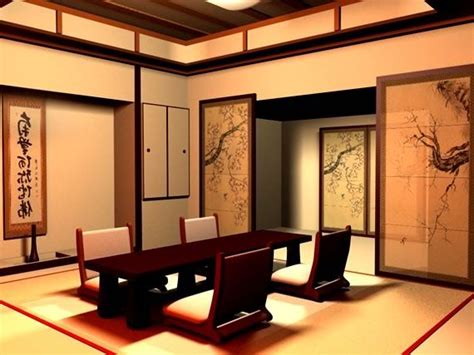 Pintura japonesa | Japanese interior design, Japanese interior ...