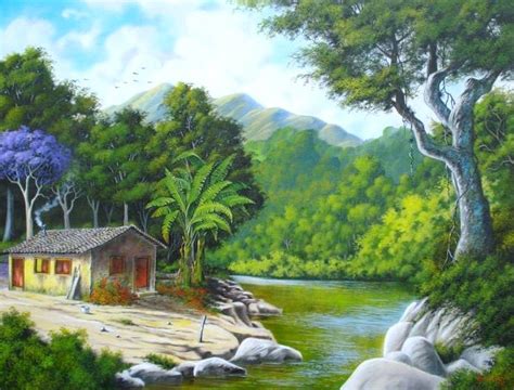 pintura paisaje realista   Buscar con Google | Pinturas ...