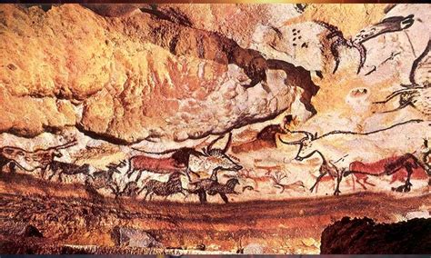 Pintura rupestre | 15.000 a 10.000 años a. n. e. | Lascaux, Francia ...