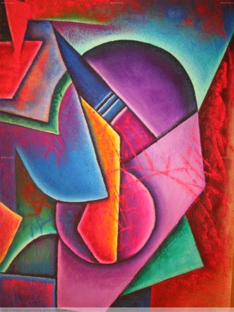 Pinturas abstractas geometricas   Imagui