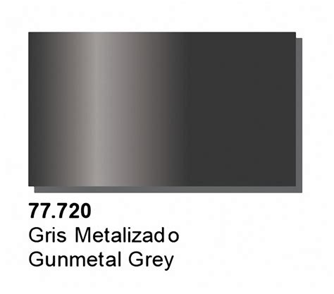 Pinturas Acrylicos Vallejo Metal Color Gris Metalizado 77720   $ 289.00 ...