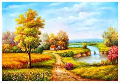 pinturas de paisajes hermosos para descargar | cuadros en ...