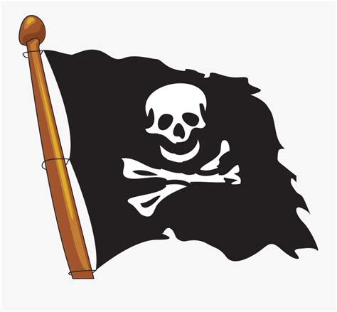 Pirates Flag Vector Png , Free Transparent Clipart ...