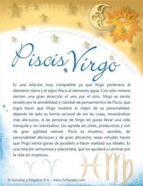 Piscis con Virgo, Compatibilidad de Piscis, tarjetas ...