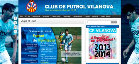 Pista Cero Informática | Pagina Web del Club de Futbol ...