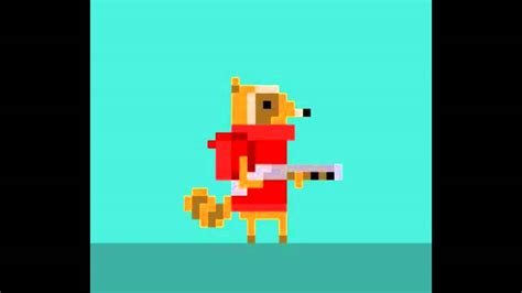 Pixel Art Animation   Raccoon Run   YouTube