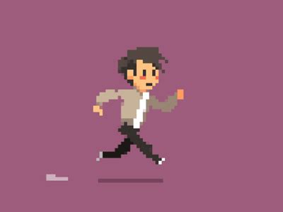 Pixel Run by Randy Archie on Dribbble