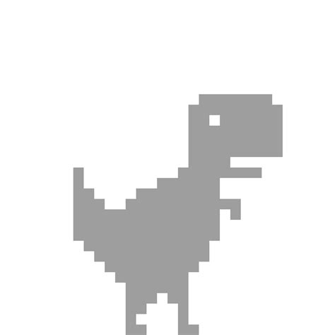 Pixilart   Google dinosaur. by Bishop185