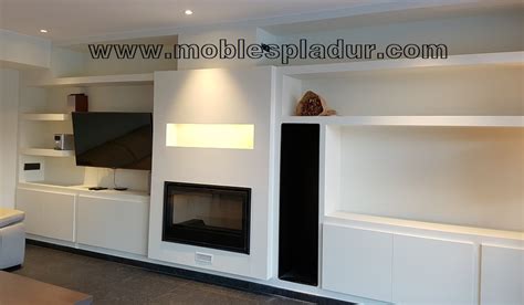 PLADUR BARCELONA: Mueble pladur para chimenea