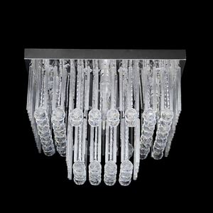 Plafon LED Transparente Cristal Diamante | Leroy Merlin