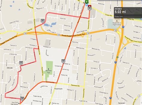 Plan A Running Route | Examples and Forms