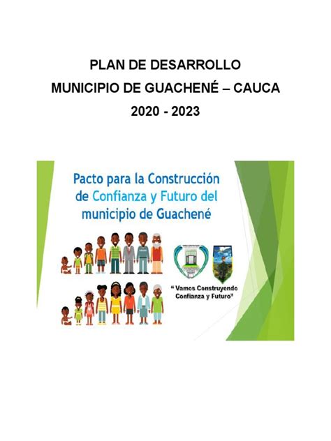 Plan de Desarrollo Del Municipio de Guachené Cauca 2020 2023 | PDF ...