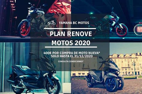 Plan Renove 2020 para motos con ayudas de 400€ por compra ...