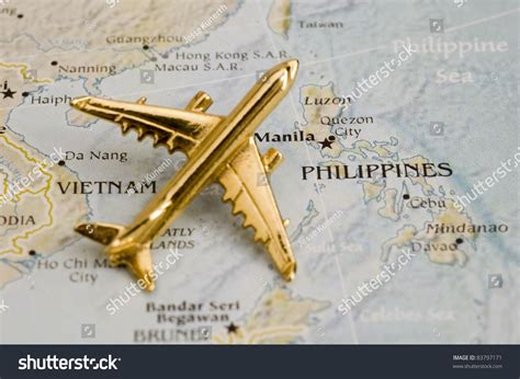 Plane Over Phillipines, Map Is Copyright Free Off A ...