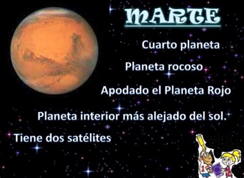 Planeta Marte, explicación para niños   Planeta Marte