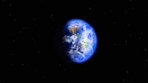 Planeta Tierra 3D Girando HD   YouTube