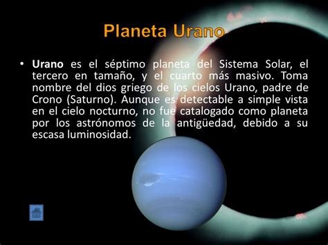 Planeta URANO: imágenes, resumen e información para niños