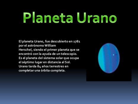 Planeta URANO: imágenes, resumen e información para niños