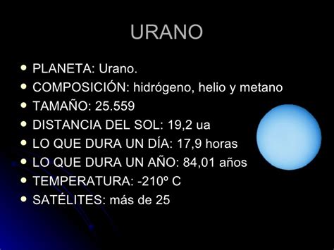 Planeta URANO: imágenes, resumen e información para niños