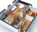 Planificador de salón online gratis en 3D | Planificadores 3D