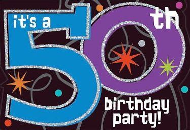Planning A 50th Birthday Party